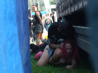 Czech Snooper – Public Sex During Concert